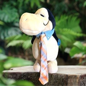 Vintage 1985 Opus The Penguin Yuppie Phase Plush Dakin Yuppy with Necktie